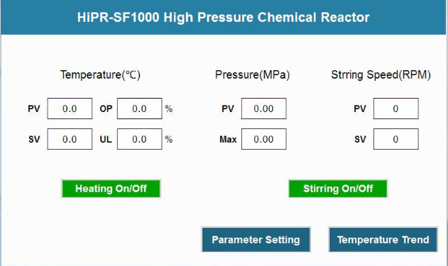 High-P Reactor 1-10L (Magnet Stirrer)