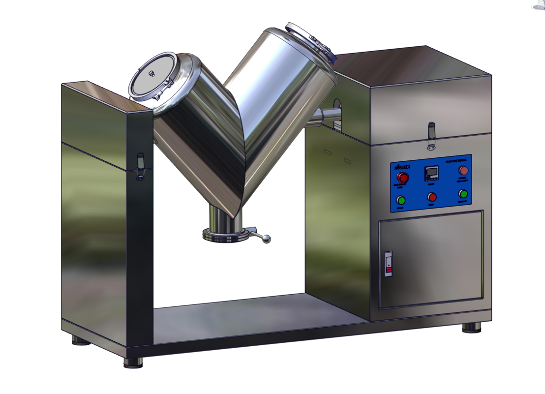 V-Shape Mixers --- Laboratory and Production
