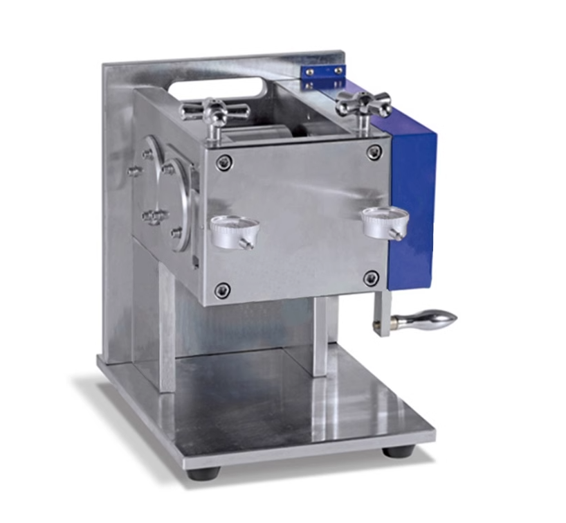 Roller Press -Manual Cold Calender, Top Vertical Feeding