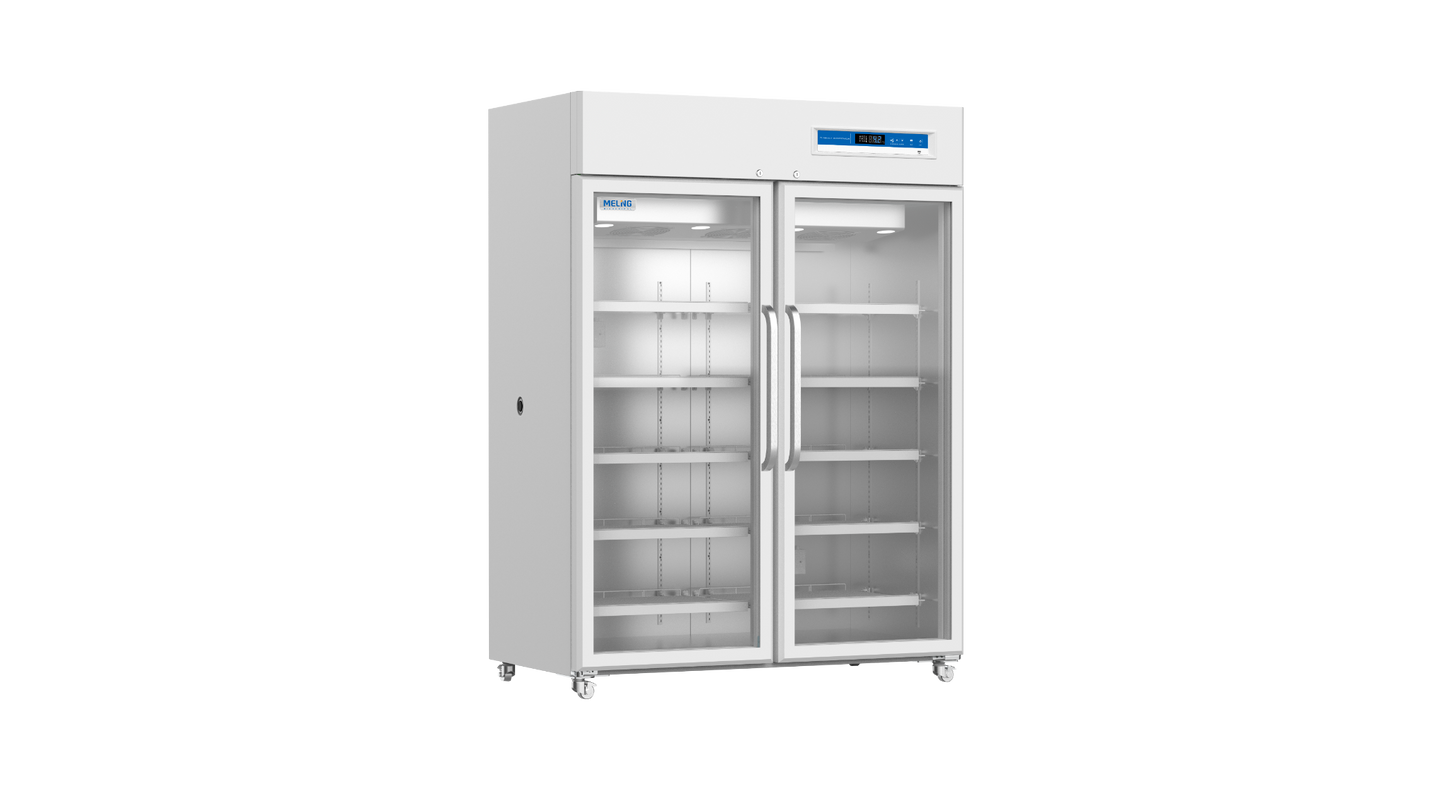Meling Biomedical YC-1320L 2–8°C Double-Door Pharmacy Refrigerator 1,320 L