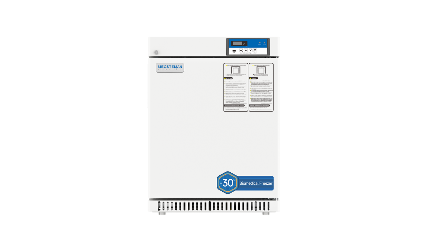 Meling Biomedical DW-XL90 -15°C to -30°C Undercounter Biomedical Freezer, 3.18 cu. ft. (90 L)