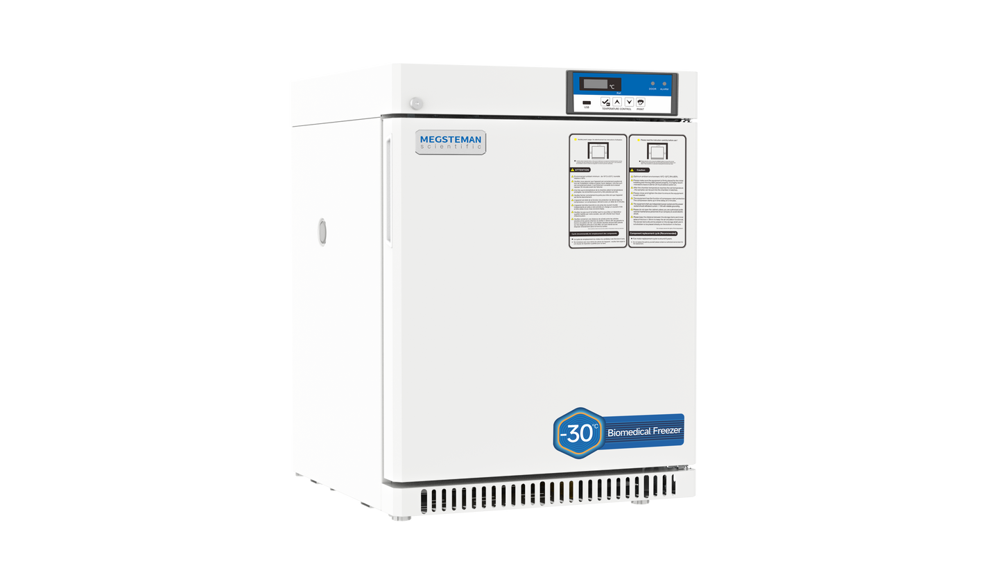 Meling Biomedical DW-XL90 -15°C to -30°C Undercounter Biomedical Freezer, 3.18 cu. ft. (90 L)