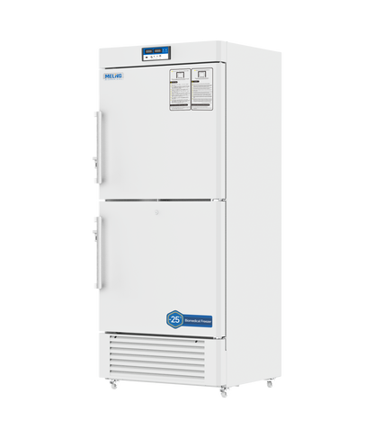 Meling Biomedical DW-YL450 -10°C to -25°C Dual-Compartment Upright Biomedical Freezer, 15.89 cu. ft. (450 L)
