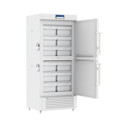 Meling Biomedical DW-YL450 -10°C to -25°C Dual-Compartment Upright Biomedical Freezer, 15.89 cu. ft. (450 L)