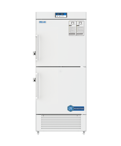 Meling Biomedical DW-YL450 -10°C to -25°C Dual-Compartment Upright Biomedical Freezer, 15.89 cu. ft. (450 L)
