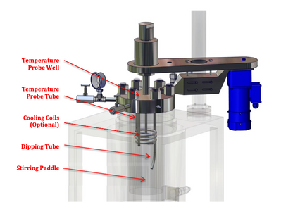 High-P Reactor 1-10L (Magnet Stirrer)