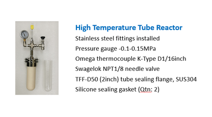High Temperature Tube Reactor 1000℃