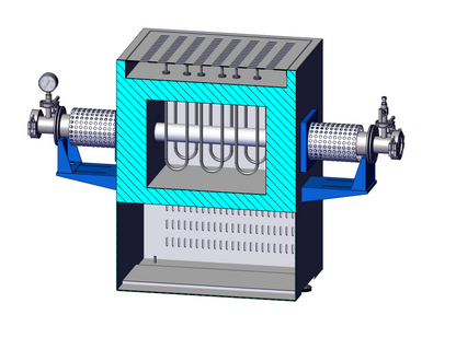 Tube Furnaces --- 1700°C D60/80/100 Horizontal Position