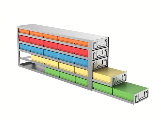 304 Stainless Steel Sliding-Drawer ULT Freezer Rack