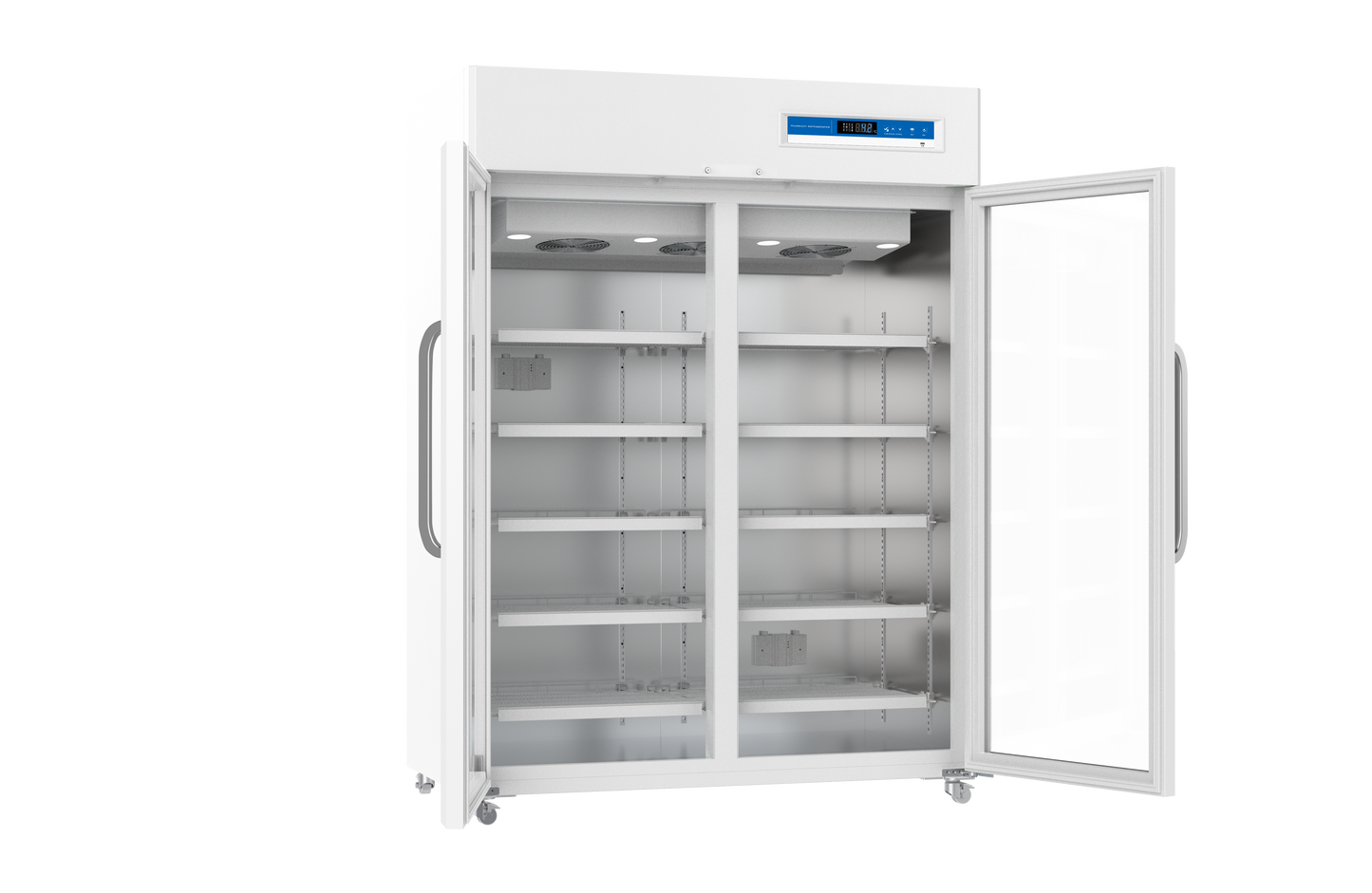 Meling Biomedical YC-1320L 2–8°C Double-Door Pharmacy Refrigerator 1,320 L