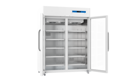 Meling Biomedical YC-1320L 2°C to 8°C Double-Door Pharmacy Refrigerator, 46.62 cu. ft. (1,320 L)