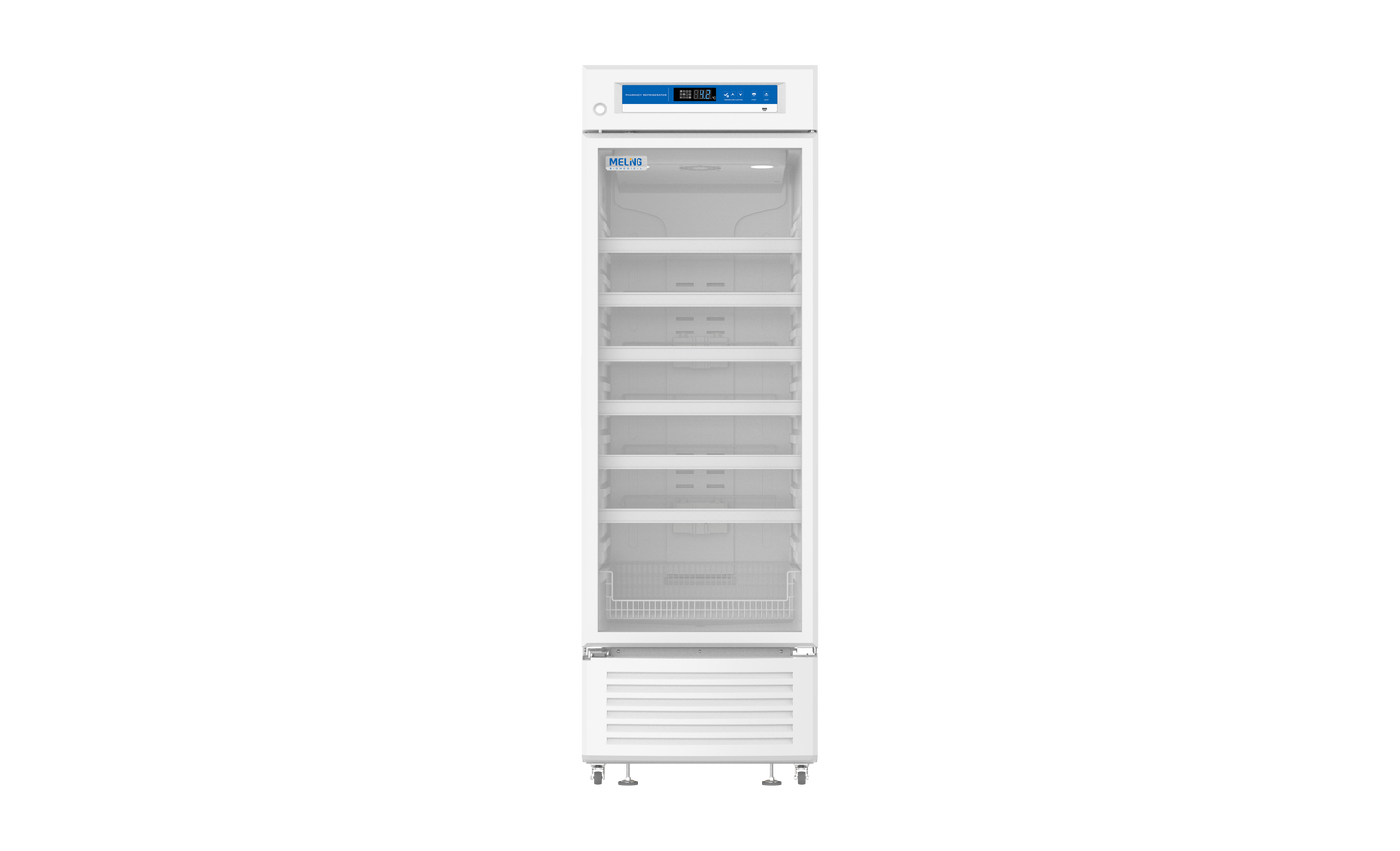 Meling Biomedical YC-395L 2°C to 8°C Upright Pharmacy Refrigerator, 13.95 cu. ft. (395 L)