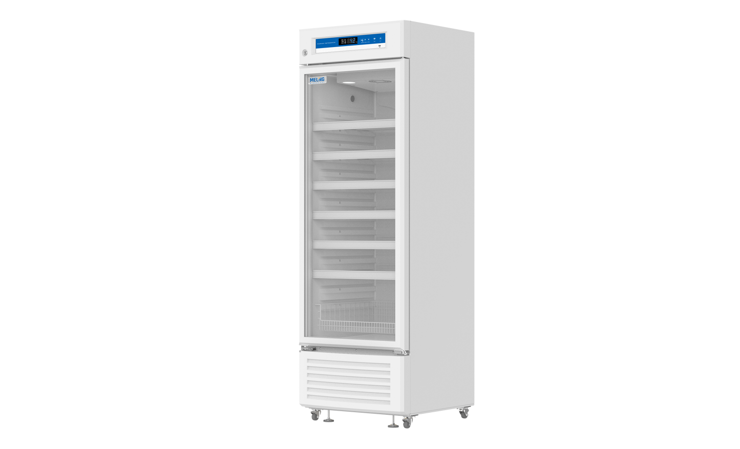 Meling Biomedical YC-395L 2°C to 8°C Upright Pharmacy Refrigerator, 13.95 cu. ft. (395 L)